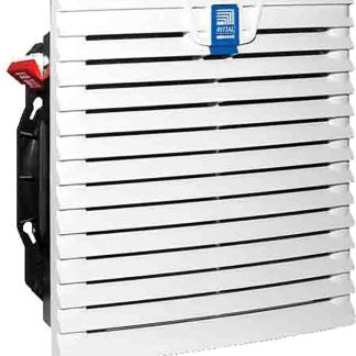 Ventilatore con filtro Rittal 255 x 255mm, 200 → 240 V c.a., rumorosità 47dB
