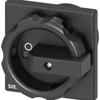 Manopola rotante Siemens 3LD9344-2C, Nero, per 3LD3