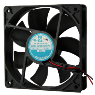 Ventola assiale in c.c. RS PRO, 120cfm, 24 V c.c., 120 x 120 x 25mm