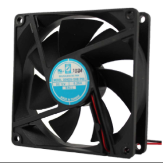 Ventola assiale in c.c. RS PRO, 50cfm, 12 V c.c., 92 x 92 x 25mm