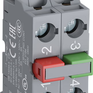 Blocco contatti ABB, 1 N/A + 1 N/C, 690V, terminali a A vite