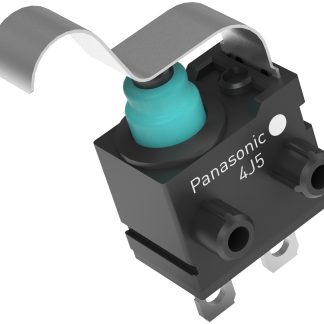 Microinterruttore con attivazione a scatto, Panasonic, SPST, 50mA a 16V c.c., IP67, A saldare