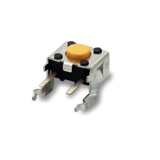 Interruttore tattile Omron, SPST, L. attuatore 6mm, Montaggio con foro passante