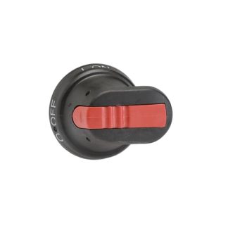 Manopola rotante ABB 1SCA022477R2260, Nero, 45mm, IP65, per Sezionatore OT30, OT60, OT100