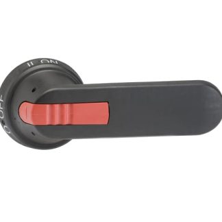 Manopola rotante ABB 1SCA022615R1810, Nero, 175mm, IP65, per Sezionatore serie OT