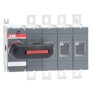 Sezionatore con interruttore ABB 1SCA022763R5550 OT400E04K serie OT, 4P, NO, 400A, Montaggio a vite 1SCA022763R5550, ,