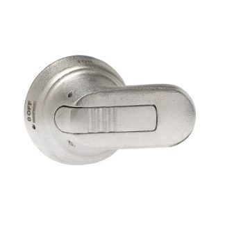 Manopola rotante ABB 1SCA111295R1001, Argento, 45mm, IP66, per Sezionatore