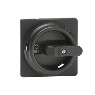 Manopola rotante ABB 1SCA112983R1001, Nero, 59mm, per Sezionatore