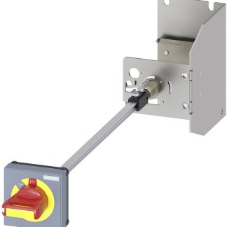 Manopola rotante Siemens 3RV2926-3C, Rosso/Giallo, 521mm, per Interruttori automatici di misura S0
