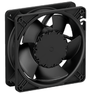 Ventola assiale in c.c. ebm-papst, 345m³/h, 48 V CC, 120 x 120 x 38mm