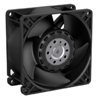 Ventola assiale in c.c. ebm-papst, 178m³/h, 24 V c.c., 80 x 80 x 38mm