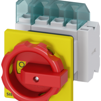 Interruttore sezionatore Siemens 3LD2154-2EP53, 4P, 25A, Montaggio a pannello, IP65