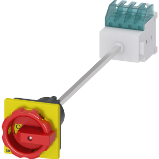 Sezionatore con interruttore Siemens 3LD2015-0TK53, corrente max 16A Integrato, 3, fusibile RK5 SENTRON 3LD