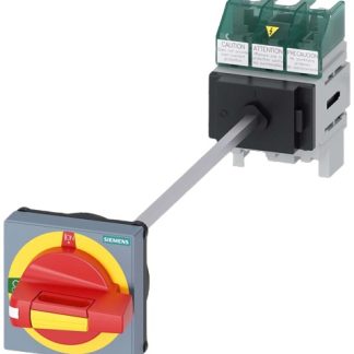 Sezionatore con interruttore Siemens 3LD5010-0TK13, corrente max 32A Integrato, 3, fusibile , fusibile Classe CC,