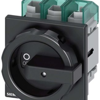 Sezionatore con interruttore Siemens 3LD5220-0TK11, corrente max 63A Integrato, 3, fusibile Classe J SENTRON 3LD5