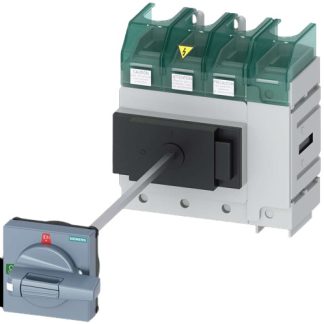Sezionatore con interruttore Siemens 3LD5410-0TL11, corrente max 100A Integrato, 4, fusibile Classe J SENTRON 3LD5
