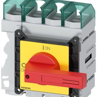 Sezionatore con interruttore Siemens 3LD5420-0TL13, corrente max 100A Integrato, 4, fusibile Classe J SENTRON 3LD5
