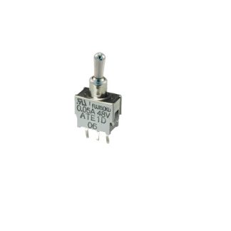 Interruttore a levetta No On-On DPDT con terminali PC Straight