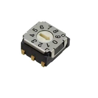 Interruttore rotativo codificato DIP NIDEC COPAL ELECTRONICS GMBH SH-7000, J-Hook