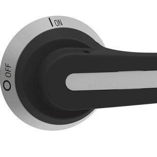 Manopola rotante Lovato GAX66NB, 103.6mm, IP66, IP69K, per Sezionatore serie GA