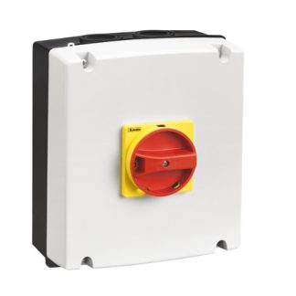 Sezionatore con interruttore Lovato GAZ100C, 3P, 100A, Montaggio a parete, IP65