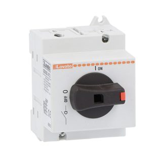 Interruttore di isolamento Lovato GD025AT2 serie GD0, 2P, 25A