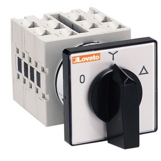 Interruttore Cam Lovato serie GX GX1611U 3P, 3 posizioni, 16A
