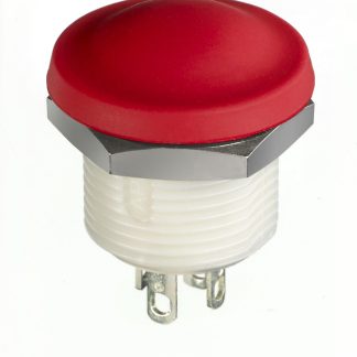 Interruttore a pulsante APEM, Momentaneo, SPST, , IP67, IP69K Montaggio a pannello