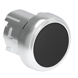 Pulsante tipo Ritorno a molla LPSB102 Lovato serie LPSB10, Nero