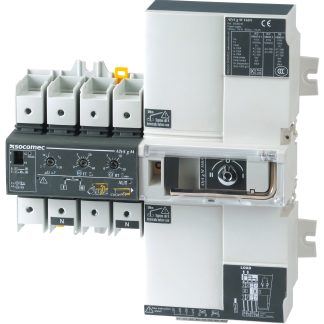 Sezionatore con interruttore Socomec 93532006, 2P, 63A, per guida DIN