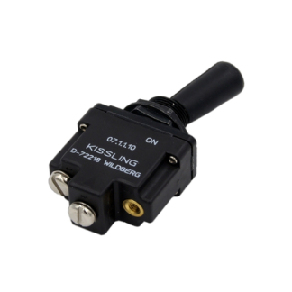 Interruttore a levetta No IP6K5 On-Off SPST con terminali Connettore filettato
