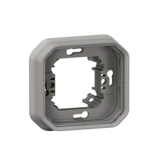 Placca per interruttori Legrand, col. Grigio, in Termoplastica