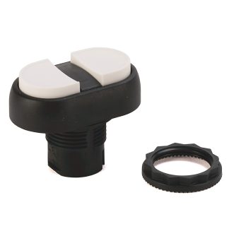 Pulsante tipo Instabile 800FP-U2EFFE Allen Bradley serie 800FP, Grigio, rosso