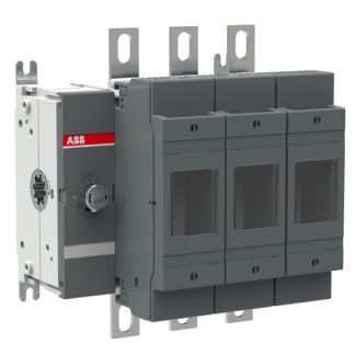 Sezionatore portafusibili ABB 1SCA022717R3410, corrente max 200A Integrato, 3, fusibile B1-B2 OS200 1SCA0