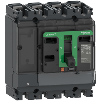 Sezionatore con interruttore Schneider Electric C164160S Integrato, 4 ComPacT di nuova generazione NSX160NA