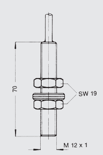 Interruttore reed magnetico, 48730499, SPDT, 500mA, 230V