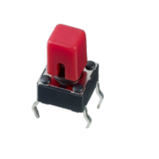 Tappo interruttore tattile Rosso U5526 per Serie PHAP5-30