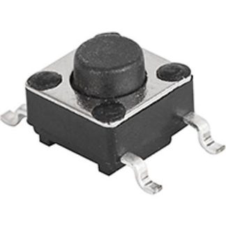 Interruttore tattile Schurter, SPST, L. attuatore 5mm, Montaggio superficiale