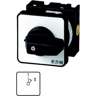 Interruttore Cam Eaton 009226 T0-1-15332/E 2P, 1 posizioni, 20A, 690V (Volts)