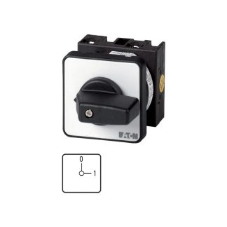 Interruttore Cam Eaton 009376 T0-1-79/E 1P, 2 posizioni, 20A, 690V (Volts)