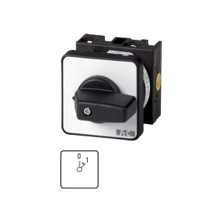 Interruttore Cam Eaton 009482 T0-1-8204/E 1P, 2 posizioni, 20A, 690V (Volts)