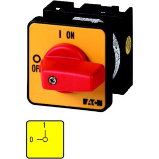 Interruttore Cam Eaton 011099 T0-2-10/E-RT 4P, 2 posizioni, 20A, 690V (Volts)