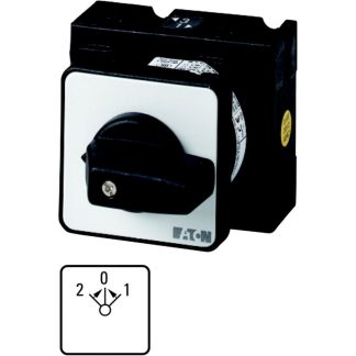 Interruttore Cam Eaton 011373 T0-2-15372/E 2P, 3 posizioni, 20A, 690V (Volts)