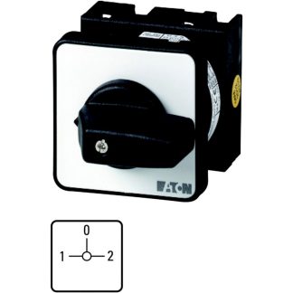 Interruttore Cam Eaton serie T0 011603 T0-2-8020/EZ 2P, 4 posizioni, 20A, 690V (Volts)