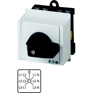 Interruttore Cam Eaton 012759 T0-3-8007/IVS 3P, 3 posizioni, 20A, 690V (Volts)