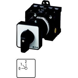 Interruttore Cam Eaton 020019 T3-3-8314/Z 3P, 3 posizioni, 32A, 690V (Volts)