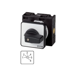 Interruttore Cam Eaton 097459 T3-3-8233/E 1P, 6 posizioni, 32A, 690V (Volts)