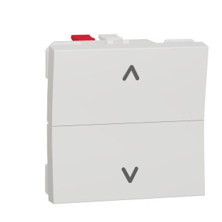 Interruttore a bilanciere Schneider Electric serie NU3, 6A, 250V, Colore bianco, IP4X, Policarbonato termoplastico Unica