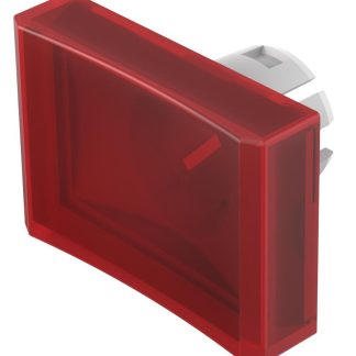 Lente pulsante Rettangolare EAO 51-904.2, colore Rosso, per uso con Pulsante