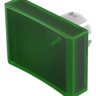 Lente pulsante Rettangolare EAO 51-904.5, colore Verde, per uso con Pulsante